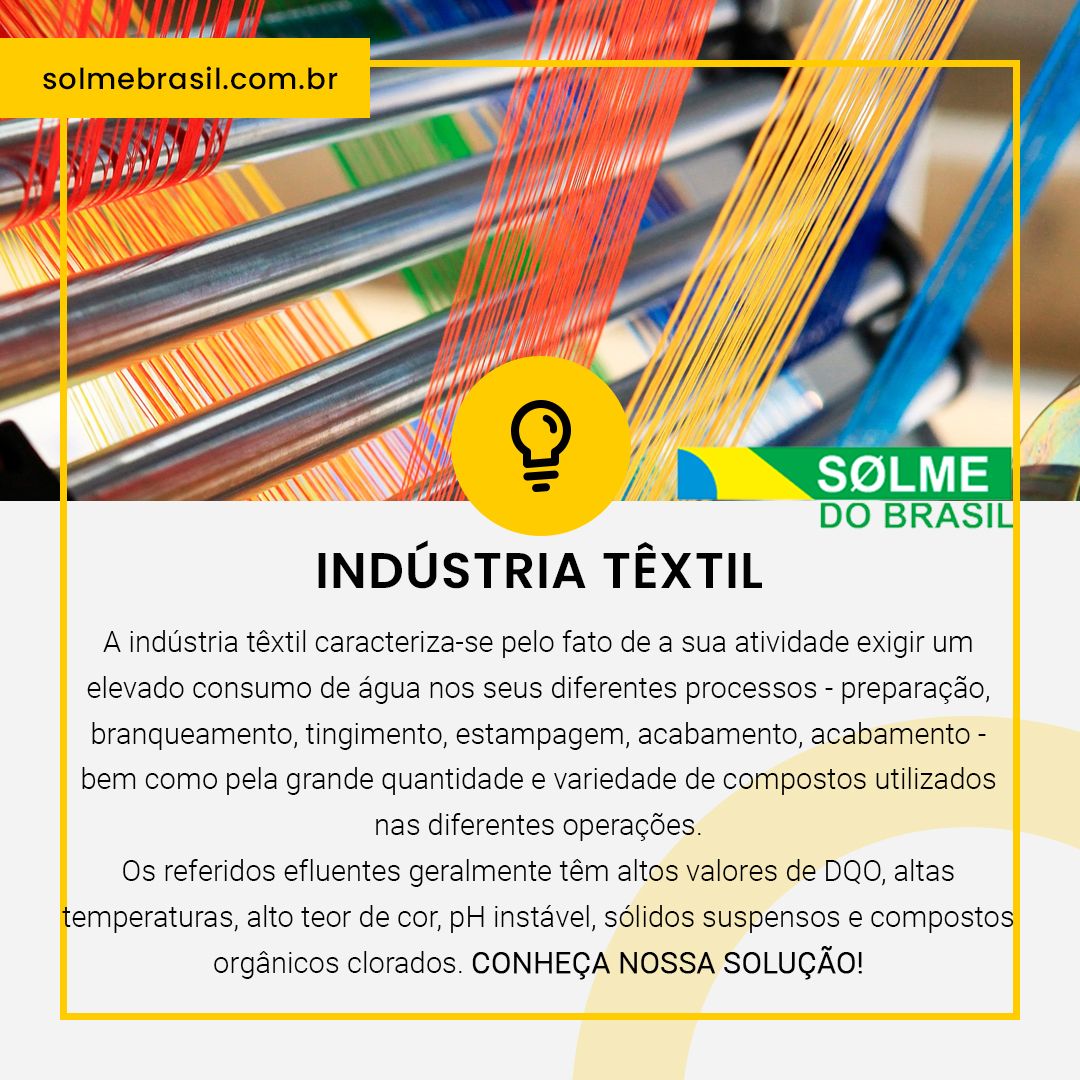 Soluções para indústria têxtil